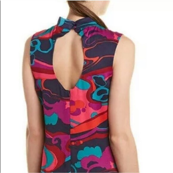 Trina Turk Around Midnight Sleeveless Dress Sz 6 NWT - Picture 3 of 7